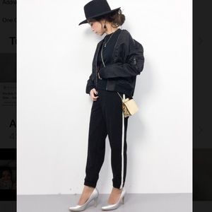 ZARA• Black and white tuxedo pants•Brand New